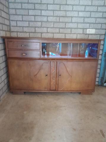 vintage dressoir lengte 150, breedte 50, hoogte 92 beschikbaar voor biedingen