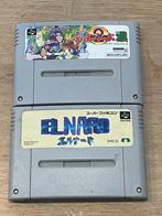 2x Japanese Super Famicom Games – Elnard & Go Go Ackman, Spelcomputers en Games, Games | Nintendo 64, Gebruikt, 1 speler, Ophalen of Verzenden