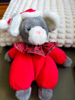 Kerst muis knuffel  ca. 25 cm  happy horse, Ophalen of Verzenden, Zo goed als nieuw, Overige typen