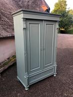 Brocante 2 deurs kast/legkast/brocante kast, Ophalen of Verzenden