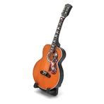 Elvis Presley gitaar bruin miniatuur van hout mini guitar, Verzamelen, Muziek, Artiesten en Beroemdheden, Info@deconoord.nl, Deco Noord