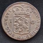 Gulden UNC west friesland 1793 zeldzaam zilver provinciaal, Postzegels en Munten, Munten | Nederland, Zilver, 1 gulden, Ophalen of Verzenden