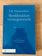 Hoofdstukken vermogensrecht - 13e druk, Boeken, J.H. Nieuwenhuis, Ophalen of Verzenden, Zo goed als nieuw