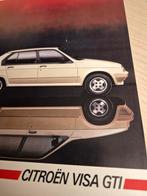 1984 Citroën Visa II Visa GTI folder éérste type GTI, Ophalen of Verzenden, Zo goed als nieuw, Citroën