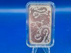 rectangle dragon 2020 1oz .999 moeilijk jaartal, Postzegels en Munten, Ophalen of Verzenden, Zilver