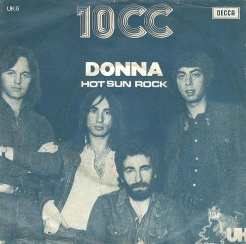 10CC - Donna (vinyl single) VG++, Cd's en Dvd's, Vinyl Singles, Gebruikt, Single, Pop, 7 inch, Verzenden