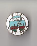 Mijnwerker NUM Kent Area broche mijnen UK, Verzamelen, Speldjes, Pins en Buttons, Gebruikt, Niet vindbaar, Niet vindbaar, Speldje of Pin
