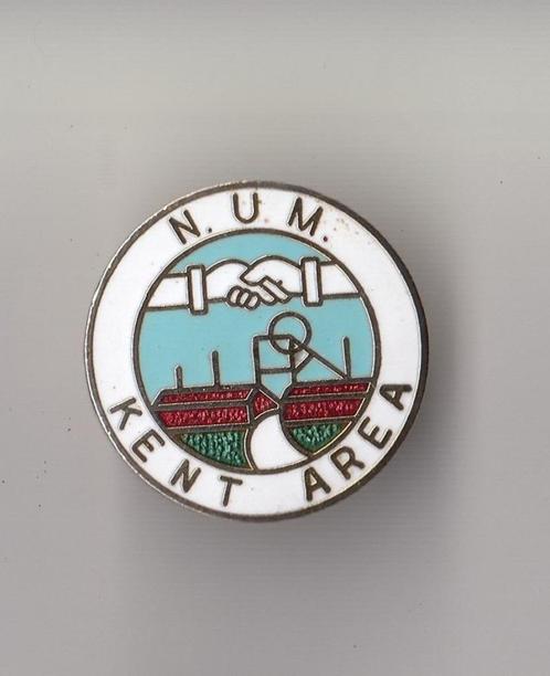 Mijnwerker NUM Kent Area broche mijnen UK, Verzamelen, Speldjes, Pins en Buttons, Gebruikt, Speldje of Pin, Overige onderwerpen