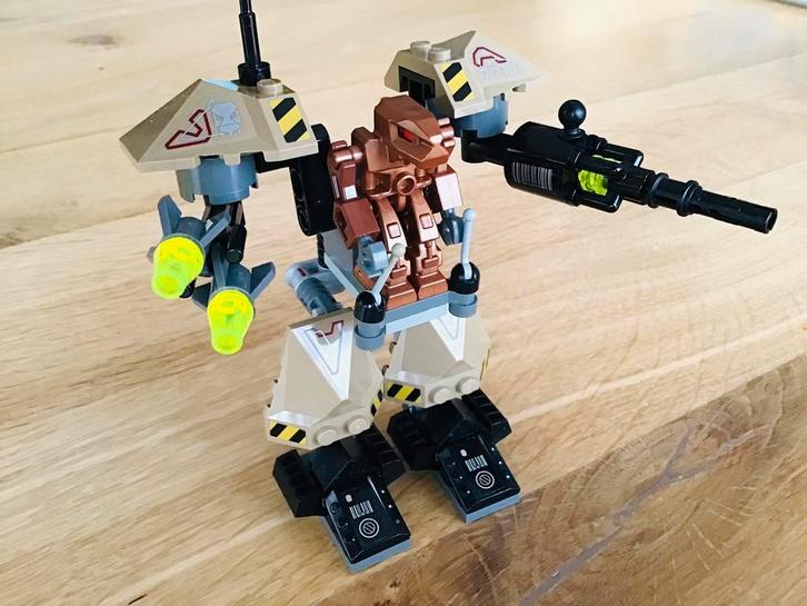 LEGO 7711, exo force, sentry, compleet en ZGAN, Kinderen en Baby's, Speelgoed | Duplo en Lego, Zo goed als nieuw, Lego, Complete set