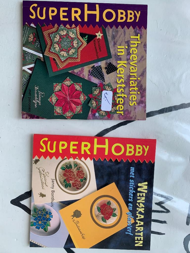 Boekje Super Hobby Wenskaarten maken 2x Cantecleer, Hobby en Vrije tijd, Kaarten | Zelf maken, Ophalen of Verzenden, Nieuw, Fantasie
