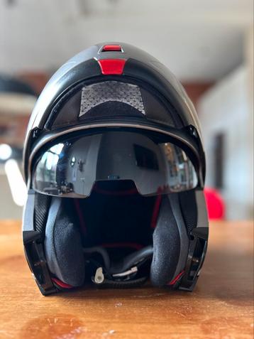 Motorhelm grijs metallic Nolan beschikbaar voor biedingen