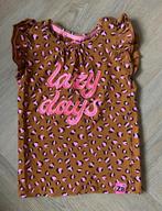 T-shirt Z8 bruin/roze meisjes maat 86, Kinderen en Baby's, Babykleding | Maat 86, Meisje, Z8, Ophalen of Verzenden, Zo goed als nieuw