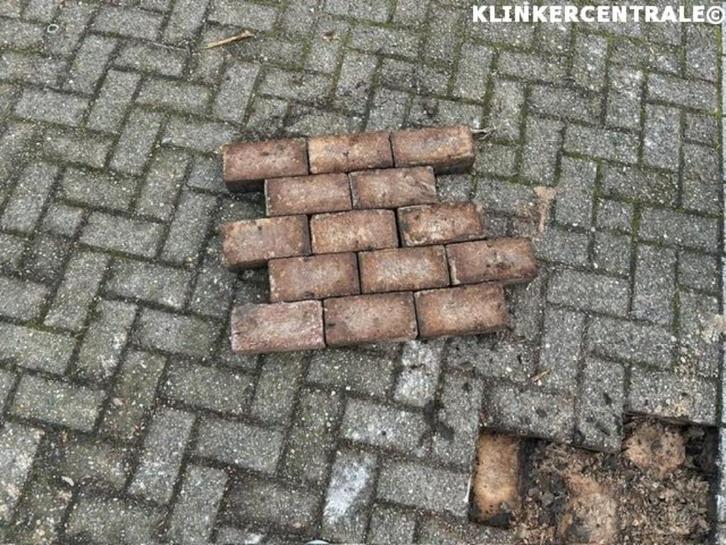 ROOIKORTING 2.000m2 heide grijs betonklinkers, Tuin en Terras, Tegels en Klinkers, Gebruikt, Klinkers, Beton, 10 m² of meer, Verzenden