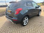 Opel MokkaX 1.4 Turbo 140pk Aut 2018 Zwart, Zwart, Leder en Stof, Zwart, 1200 kg