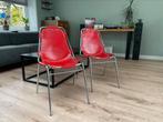 2x zeldzame stoelen Charlotte Periand Les Arcs Del Vera, Twee, Gebruikt, Leer, Ophalen of Verzenden