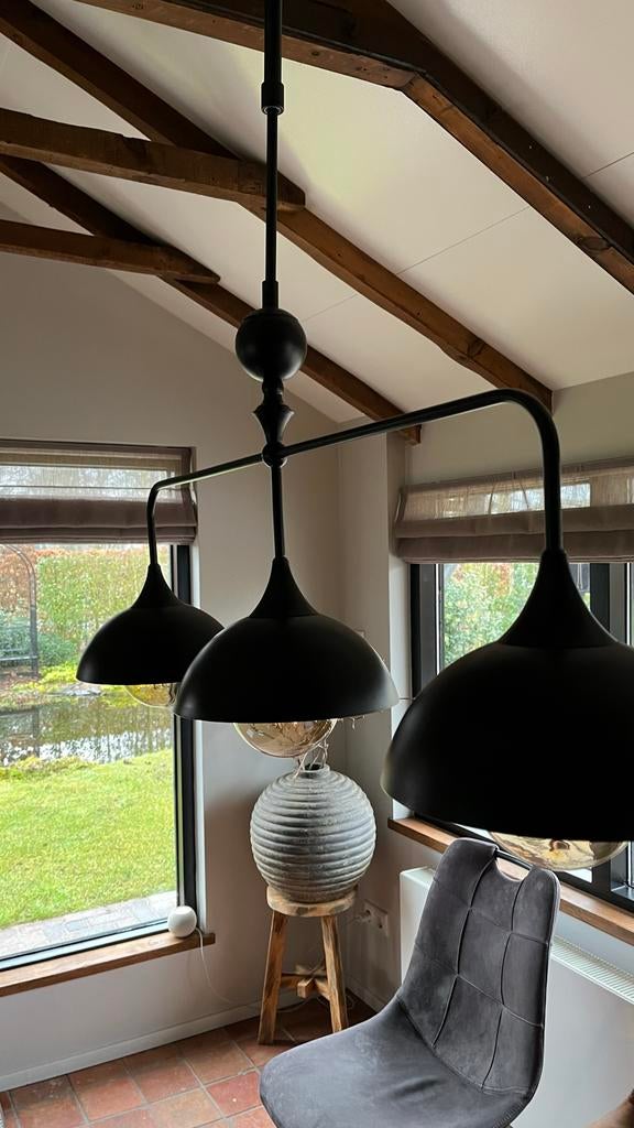 Plafondlamp, Ophalen, Gebruikt, Metaal