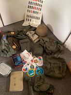 Partij militaire spullen van alles wat, Verzamelen, Militaria | Algemeen, Verzenden, Landmacht, Nederland