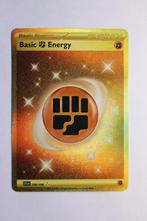 Fighting Energy Gold 258/198 Pokemon Scarlet & Violet Base, Ophalen of Verzenden, Zo goed als nieuw, Losse kaart, Foil