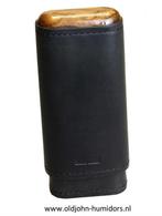 ADORINI  SIGARENKOKER 2-3 SIGAREN - LEER MET HOUT sk04h, Verzamelen, Rookartikelen, Aanstekers en Luciferdoosjes, Verzenden, Nieuw