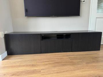 IKEA BESTÅ tv-meubel - zwartbruin