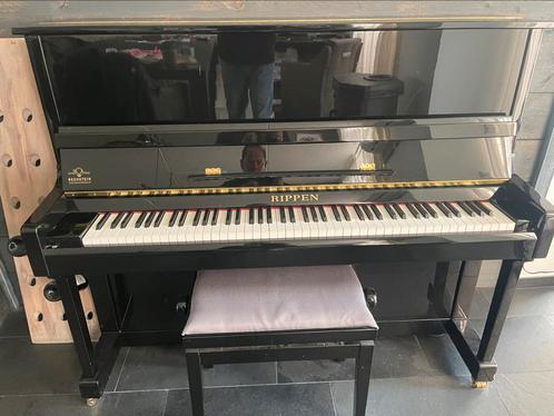 Piano van BOL & BECHSTEIN RIPPEN, Muziek en Instrumenten, Piano's, Zo goed als nieuw, Zwart, Ophalen