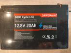 LiFePO4 accu 12V 20A, Ophalen of Verzenden, Nieuw