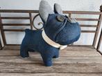 Denim Bulldog Knuffel Jack & Jones, Ophalen, Zo goed als nieuw