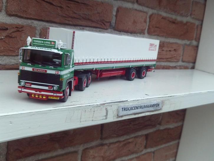 Tekno  Scania  141  van  Torben  Lang., Hobby en Vrije tijd, Modelauto's | 1:50, Nieuw, Bus of Vrachtwagen, Tekno, Ophalen of Verzenden