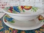 Majolica Fruitschaal, Huis en Inrichting, Keuken | Servies, Gebruikt, Keramiek, Ophalen of Verzenden, Schaal of Schalen
