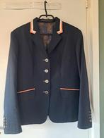 Zgan wedstrijd jasje donkerblauw met zalm!!, Dieren en Toebehoren, Ophalen of Verzenden, Zo goed als nieuw, Dressuur, Bovenkleding