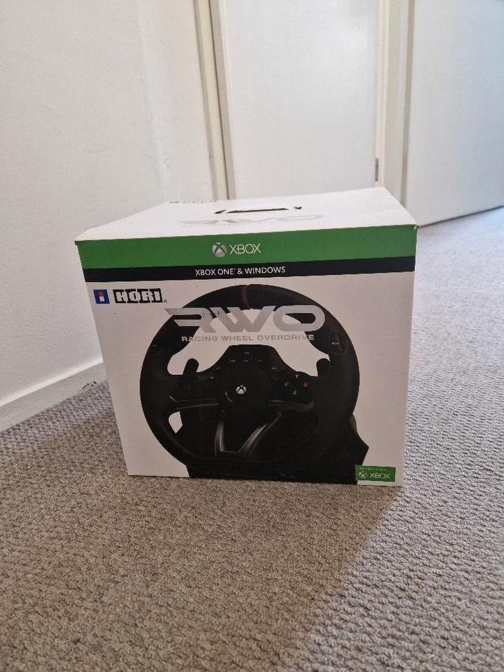 Racing wheel overdrive HORI, Spelcomputers en Games, Spelcomputers | Xbox | Accessoires, Zo goed als nieuw, Xbox One, Xbox Series X