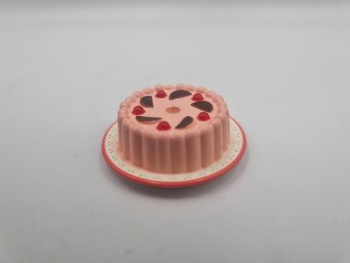 Lego Cake with Red Cherries, Chocolate Wedge, Kinderen en Baby's, Speelgoed | Duplo en Lego, Zo goed als nieuw, Lego, Complete set
