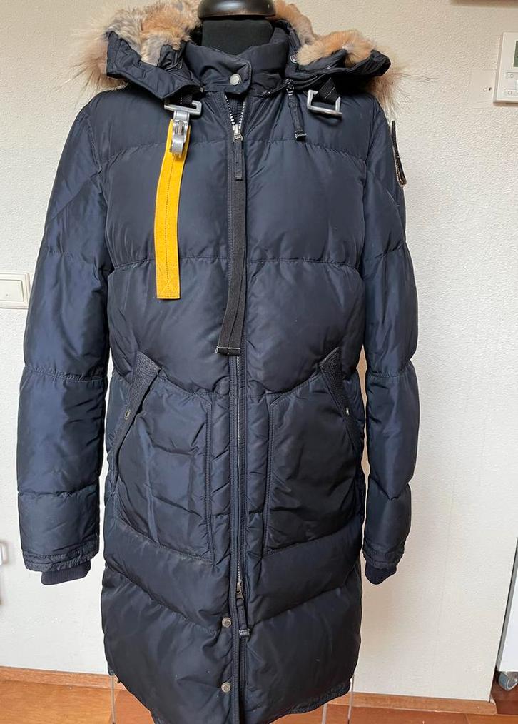 Parajumpers Dames Jas Long Bear - Maat Large, Kleding | Dames, Jassen | Winter, Zo goed als nieuw, Maat 42/44 (L), Zwart, Ophalen of Verzenden