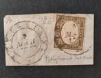 ITALIË - SARDEGNA 1860 10 cent. br. gri. olivas. Sa14B 7punt, Ophalen of Verzenden