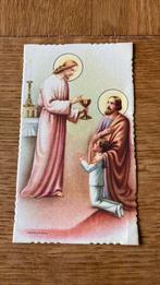 Oud kaartje Plechtige Heilige Communie 6 mei 1945, Verzamelen, Religie, Ophalen of Verzenden, Zo goed als nieuw, Kaart of Prent