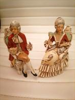 Vintage porseleine beeld, Ophalen of Verzenden, Zo goed als nieuw, Mens