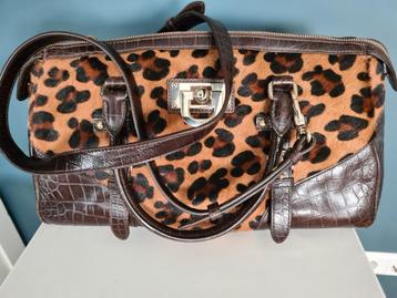 Leren DKNY hand/schoudertas beschikbaar voor biedingen