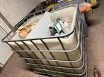 IBC vat vol PVC bochten en installatiemateriaal, Doe-het-zelf en Verbouw, Ophalen, Gebruikt, Overige metalen