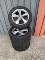 Audi Q5 velgen 235 55 19 inch winterbanden michelin 5x112, Gebruikt, Velg(en), Winterbanden, 235 mm
