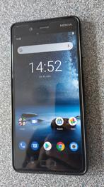 Nokia 8 met hoesje en screenprotector., Gebruikt, Geen camera, Zwart, Touchscreen