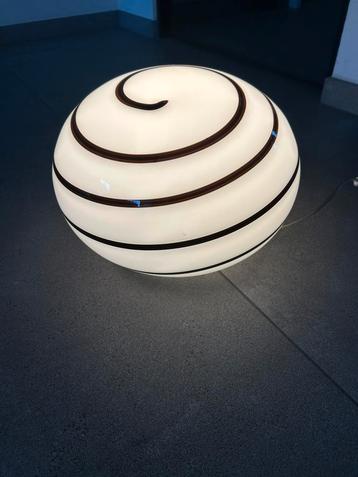 Ilu design murano glazen design zebra lamp beschikbaar voor biedingen