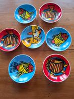 7 Corneille schaaltjes uit 2001, Gebruikt, Ophalen of Verzenden, Schaal of Schalen, Overige stijlen