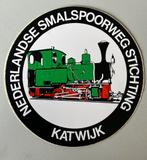 Stickers Nederlandse smalspoor stichting, Verzamelen, Spoorwegen en Tramwegen, Ophalen of Verzenden, Nieuw, Trein, Overige typen