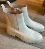 Gabor dames chelsea boots ecru maat 44 (9,5), Ophalen, Beige, Lage of Enkellaarzen, Gabor