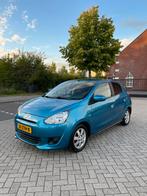 Mitsubishi Space Star 1.0 MPI 52KW 2013 Blauw, Voorwielaandrijving, Stof, Zwart, Blauw