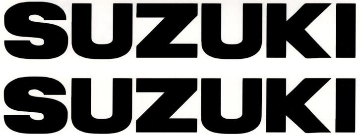 Suzuki sticker set #9, Motoren, Accessoires | Stickers, Verzenden