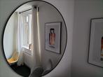 Grote ronde spiegel, Ophalen, 100 tot 150 cm, Rond, Zo goed als nieuw