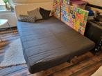 IKEA slaapbank (voorloper van 'Nyhamn'), Ophalen, Gebruikt, Zwart, Tweepersoons