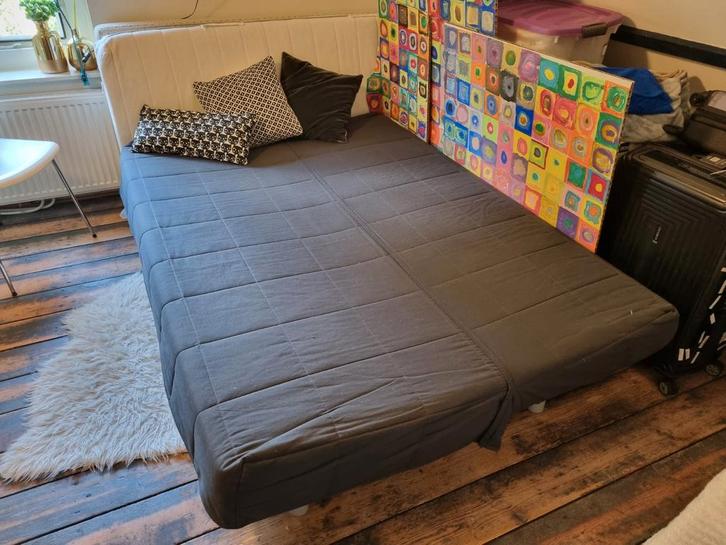 IKEA slaapbank Beddinge (voorloper van 'Nyhamn'), Huis en Inrichting, Slaapkamer | Slaapbanken, Gebruikt, 140 cm, 200 cm, Tweepersoons