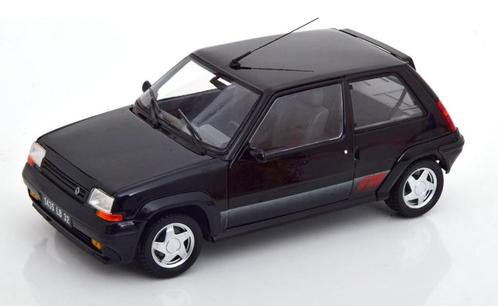 Renault SuperCinq GT Turbo Ph II '89 Zwart 1:18 NOREV 185244, Hobby en Vrije tijd, Modelauto's | 1:18, Nieuw, Auto, Norev, Verzenden